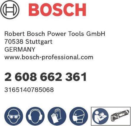 Immagine prodotto Bosch Professional Zubehör Lama HCS per taglio a tuffo AIZ 32 BSPC Legno duro, 50 x 32 mm, confezione da 5