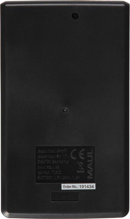 Produktbild Maul Taschenrechner M112 Silber (Solarzellen, Batterien)