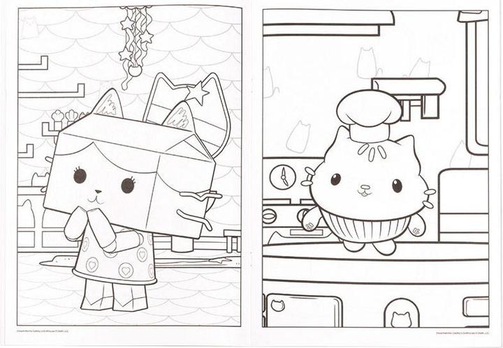 Image du produit Totum Gabby's Dollhouse Sticker Book