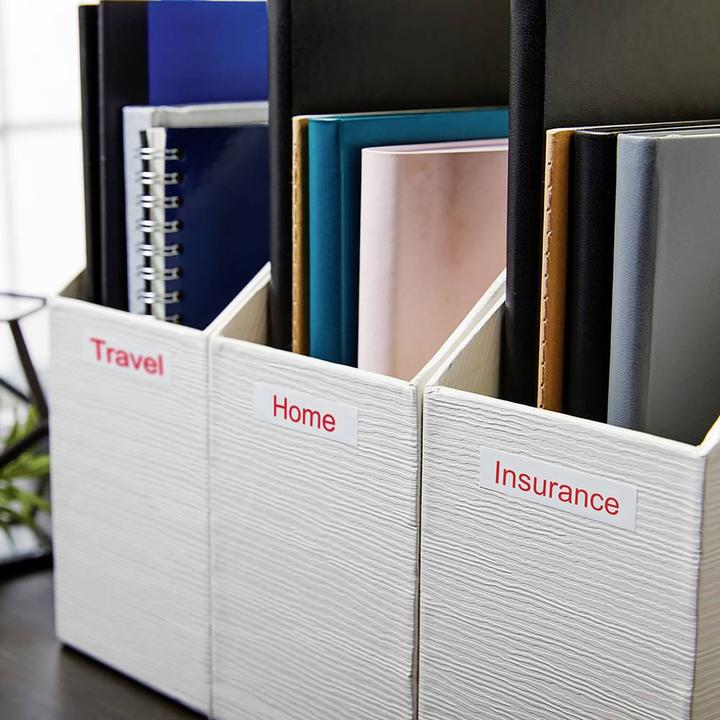 Produktbild Dymo S0720550 (1.20 cm, Rot)