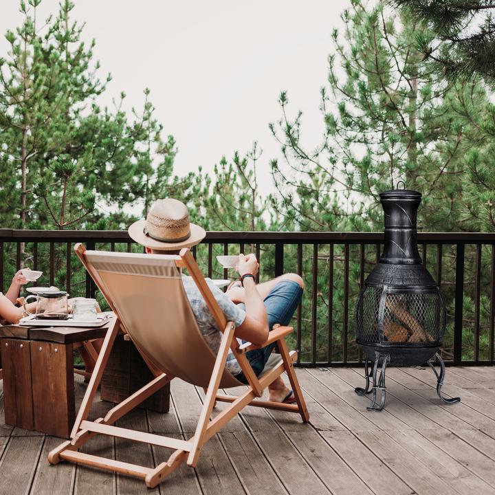 Image du produit Relaxdays Poêle de terrasse