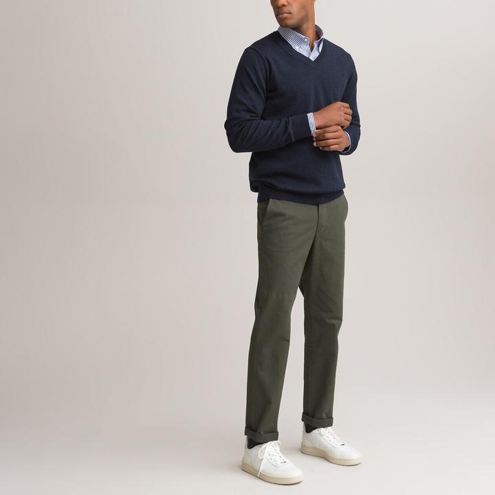 Produktbild La Redoute Collections Pullover mit V-Ausschnitt (XL)