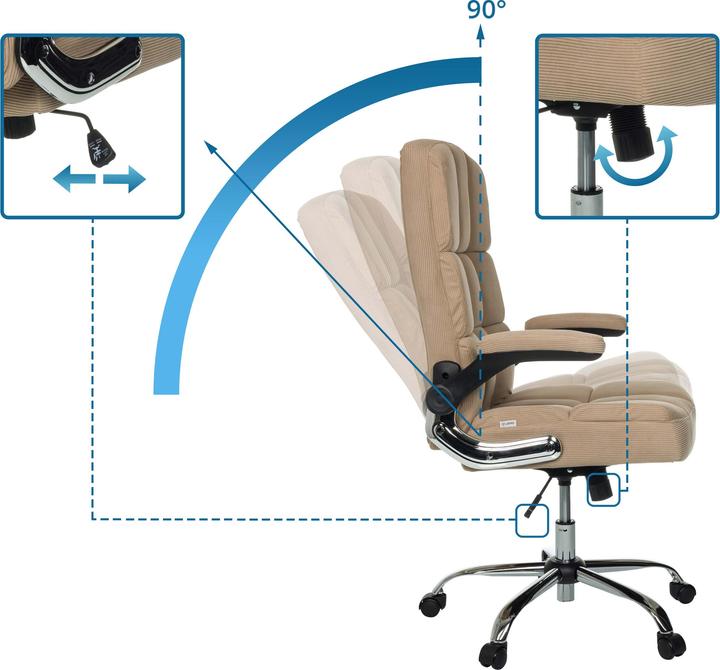 Actual product image MyBuero RELAX WD 100 (51 - 60 cm)