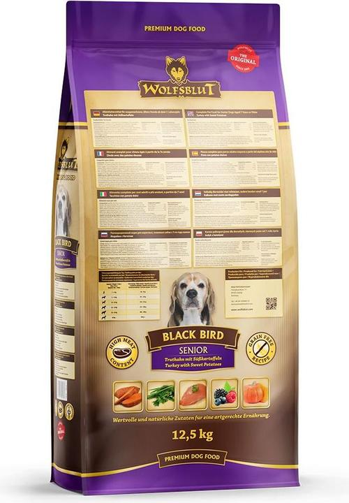 Immagine prodotto Wolfsblut Uccello Nero Senior (Senior, 1 pz., 12500 g)