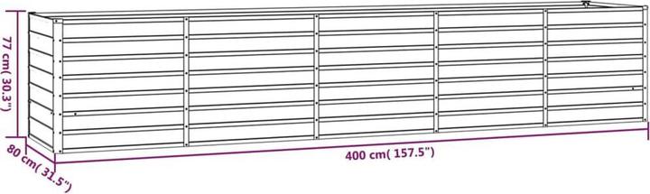 Produktbild vidaXL Hochbeet