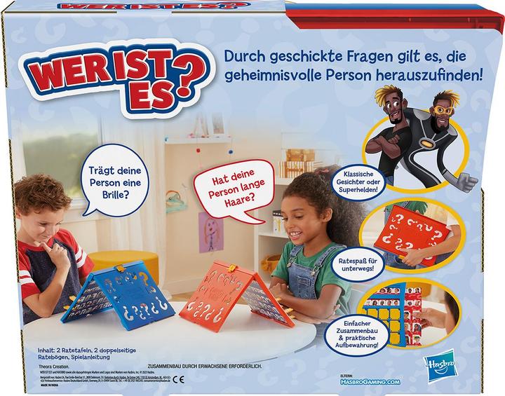 Actual product image Hasbro Gaming Who is it?? (German)