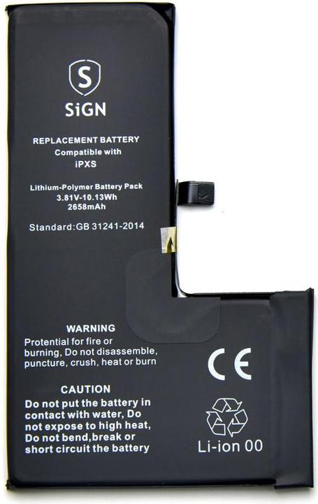 SIGN iPhone XS Battery