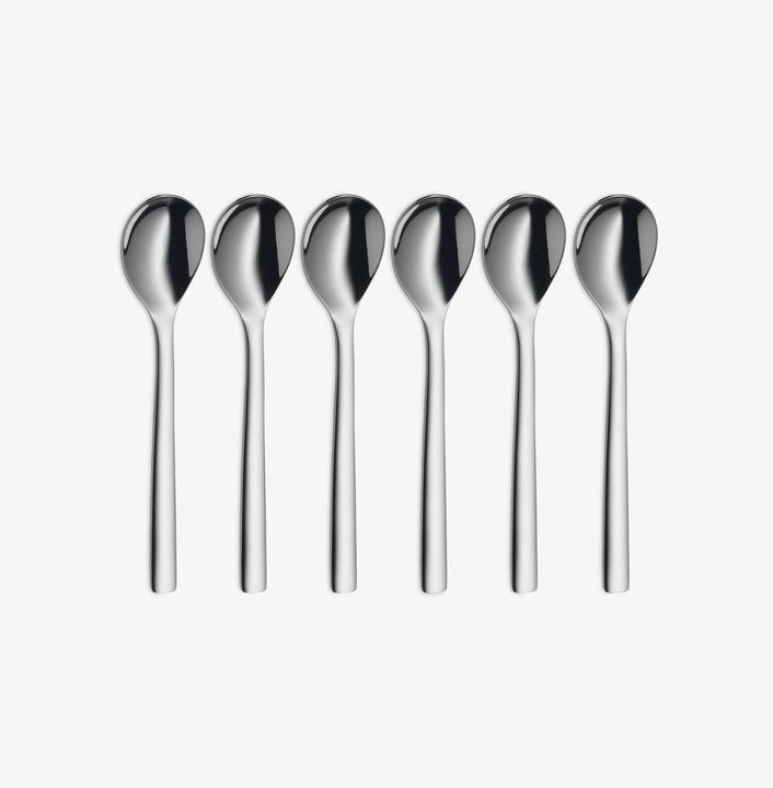 Produktbild WMF Eierlöffel Set 6tlg 12cm Nuova Edelstahl poliert (6 Stück, Löffel)