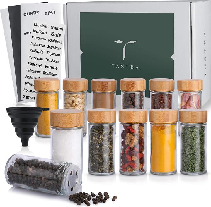 Produktbild Astra 12er Set Gewürzgläser (Diverse Gewürze)
