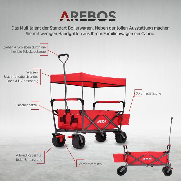 Actual product image Arebos Handcart
