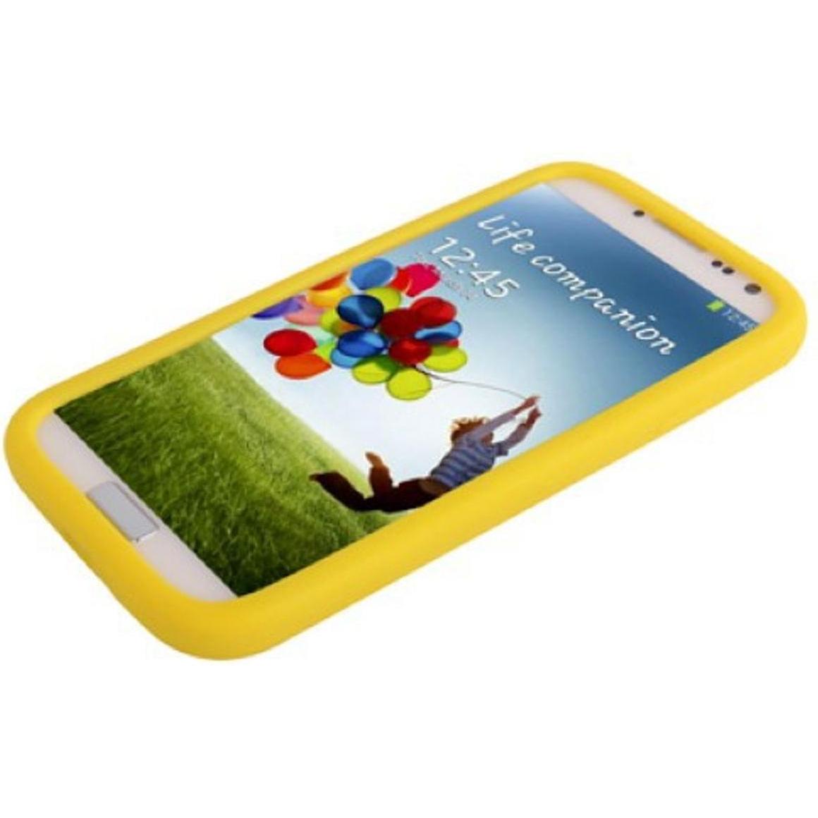 Thumbnail - König Design Silikon Hülle Gameboy für Handy Samsung Galaxy S4 GT I9500 / GT I9505 / LTE+ GT I9506 / Value Editio (Samsu...