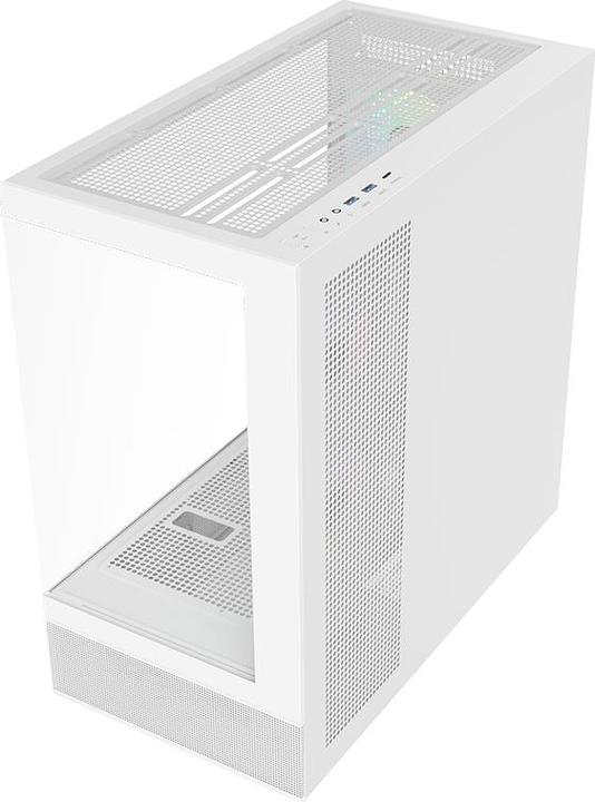 Produktbild Itek Boitier Moyen Tour ATX Showbui 42 RGB avec panneaux vitrés (Blanc) (Mini-ITX, mATX, ATX)
