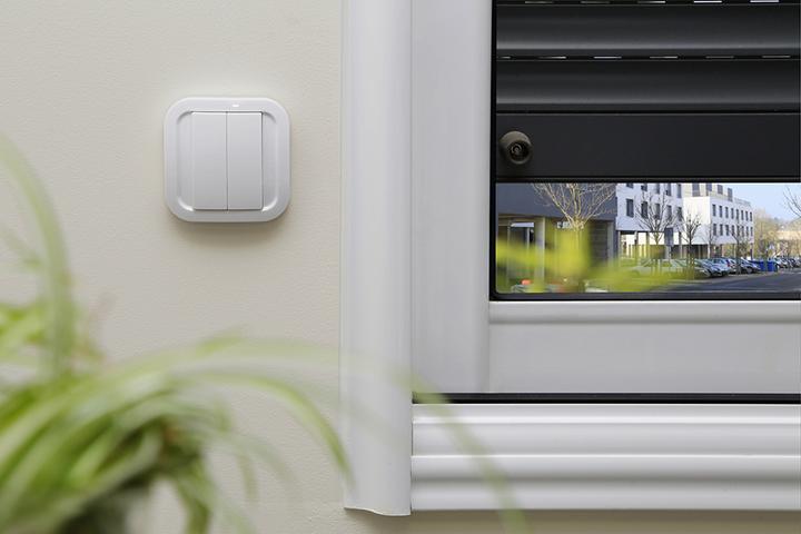 Actual product image NodOn EnOcean flush-mounted roller shutter module (Shutter actuator)
