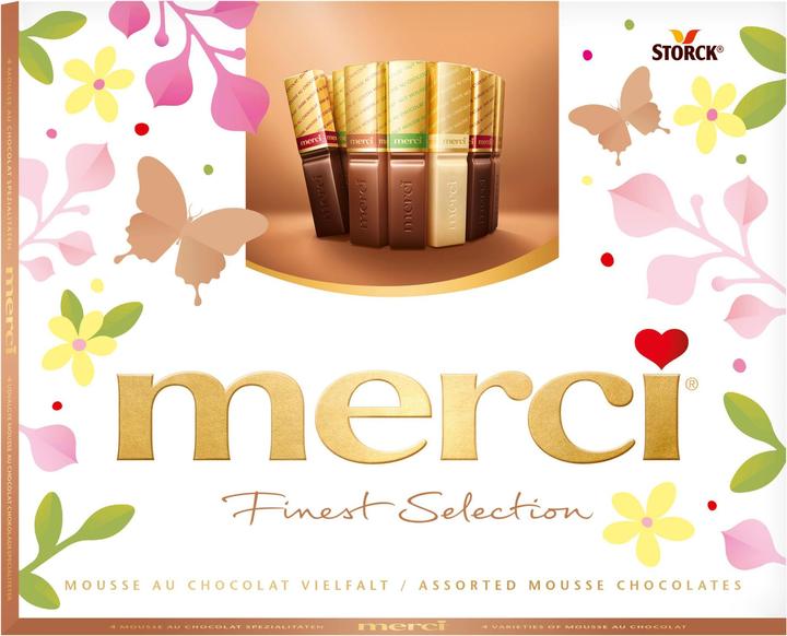 Image du produit Storck Merci Mousse au Chocolat Variété (210 g)