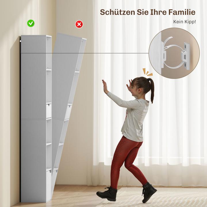 Immagine prodotto Homcom Scaffale (24 x 30 x 158 cm)