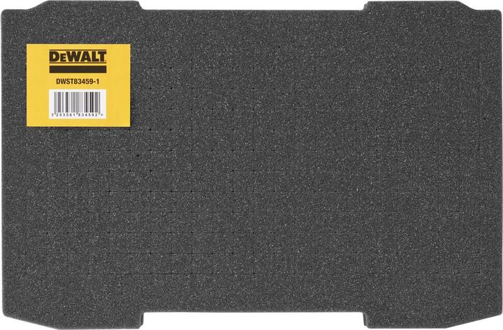 Produktbild DeWalt Schaumstoffeinlage für Toughsystem & TSTAK DWST83459-1 (individuell anpassbare Einlage für To