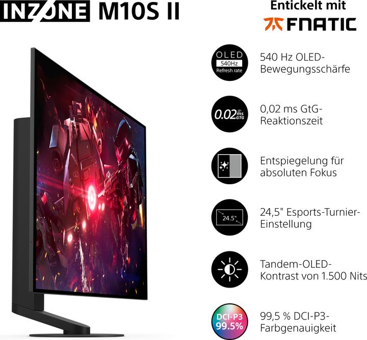 Produktbild Sony Inzone M10S II (2560 x 1440 Pixel, 27")