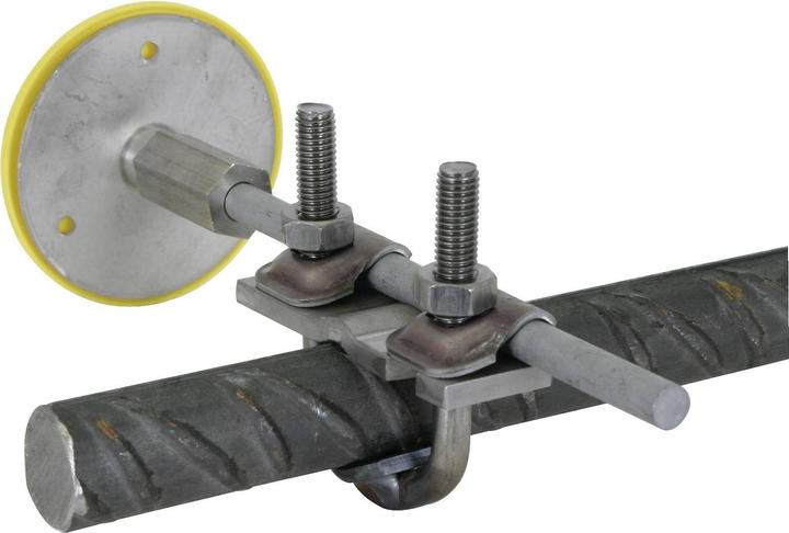 Produktbild Dehn 308046 Armierungsklemme St/blank f. D 16-48mm f. Rd 10m