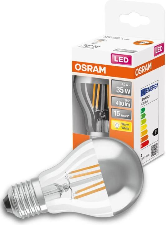 Productafbeelding Osram Ster Klassieker A (E27, 4 W, 400 lm, 1 x, F)