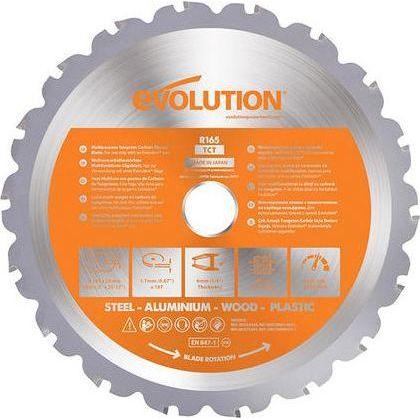 Evolution, Sägeblatt, universal TCT saw RAGE 165mm