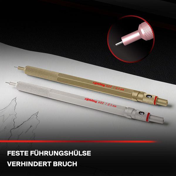 Actual product image Rotring 600 Feinminenstift metallic-gold 0,5 mm (0.50 mm, 1 x)