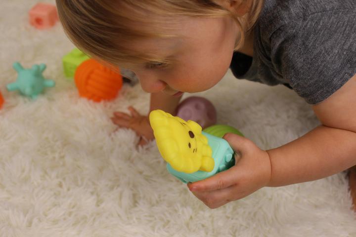Immagine prodotto Infantino Spielset Super Soft Bälle, Stapelblöcke & Buddys, 20 Teile