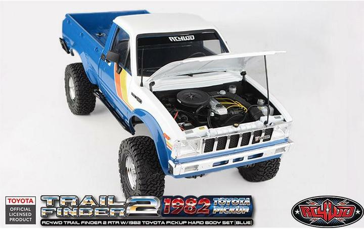 Produktbild Rc4Wd Scale Crawler Trail Finder 2 1982 Toyota, RTR, 1:10, Blau (RTR Ready-to-Run)
