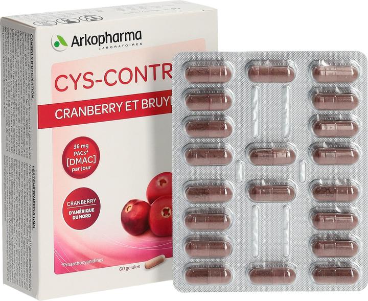 Actual product image Arkopharma Cys-Control (60 pcs., Capsules, 59 g)