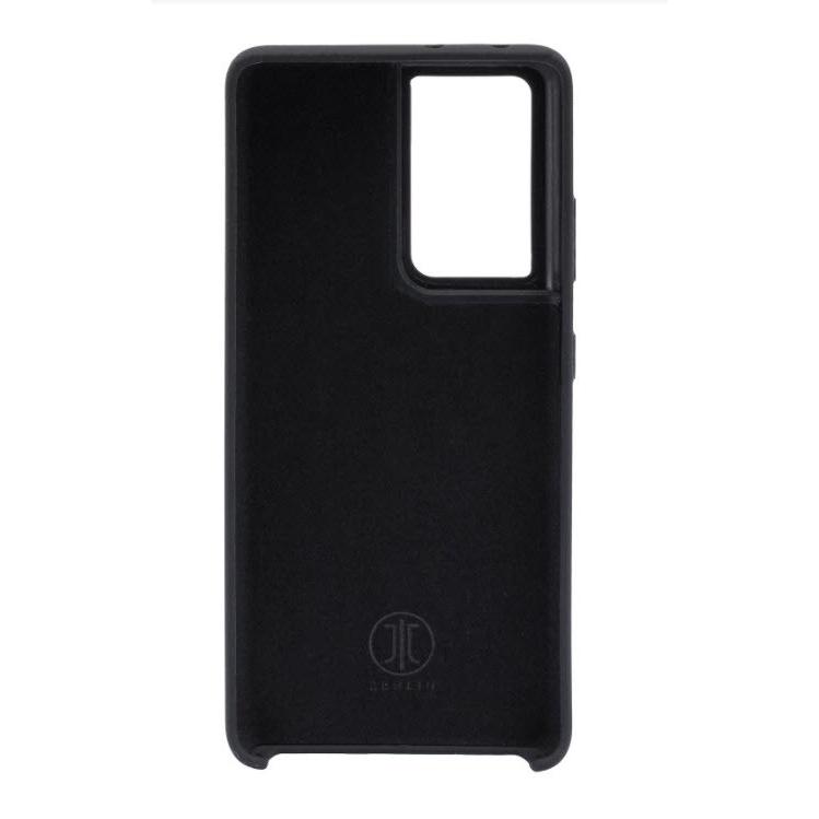 JT Berlin Steglitz Backcover Samsung Galaxy S21 Ultra (5G) Schwarz (Samsung Galaxy S21 Ultra), Smartphone Hülle, Schwarz