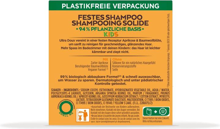 Image du produit Garnier Kids solid shampoo (60 ml, Shampoing solide, 60 g)
