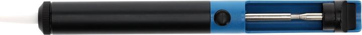 Actual product image Gedore Solder remover for removing solder residue, 22 cm, black/blue (Suction pump)