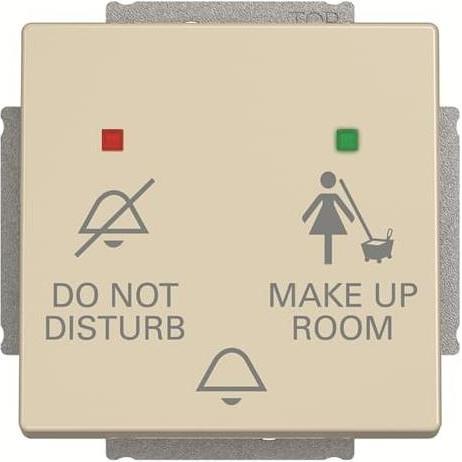 Busch-Jaeger 2059 UC-82, Pulsante + Interruttore, Bianco