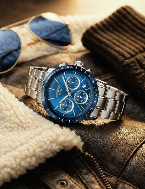 Produktbild Zeppelin 8878MB3 (Analoguhr, Chronograph, 42 mm)
