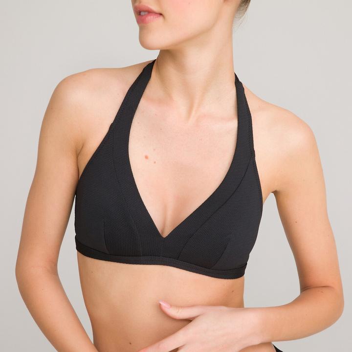Image du produit La Redoute Collections Haut de bikini avec bonnets triangle (Bande de fréquences 38 (2600 MHz))