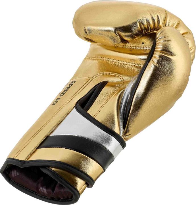 Produktbild adidas Boxhandschuhe Speed 500 gold/black Microfibre, ADISBG501 (14 OZ)