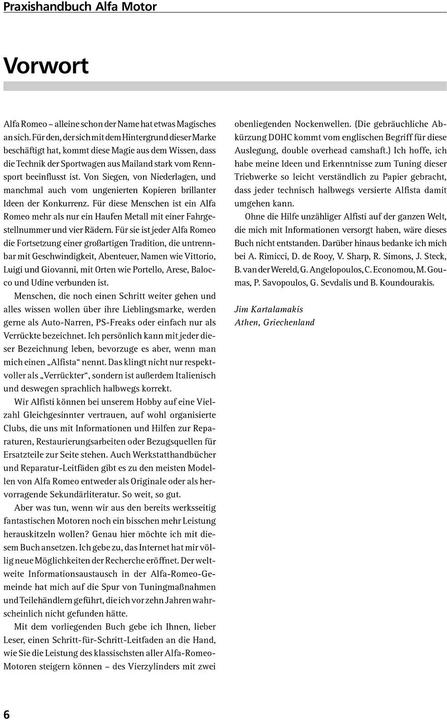 Produktbild Praxishandbuch Alfa-Romeo - DOHC-Motoren (Deutsch, Jim Kartalamakis, 2009)