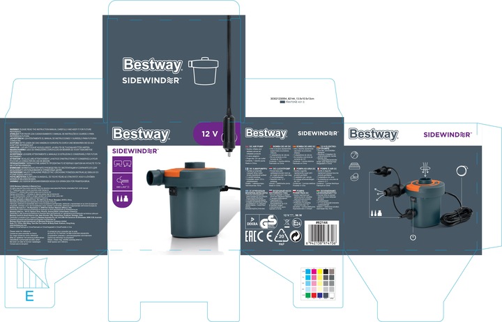 Produktbild Bestway 62144 DC AIR PUMP