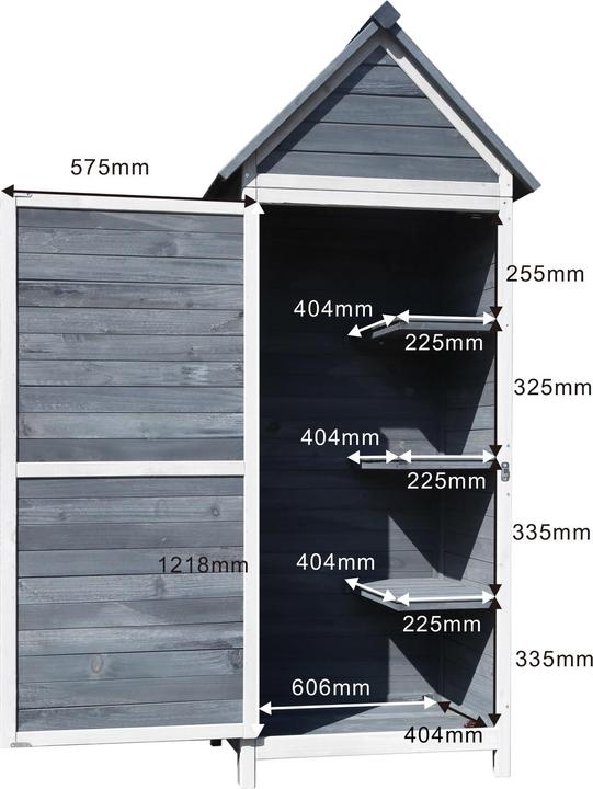 Produktbild Wiltec Gartenschrank