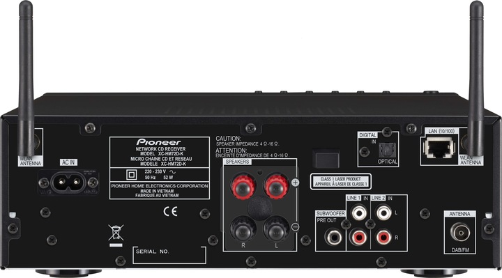 Pioneer X-Hm72d (WiFi, 2x 50 W)