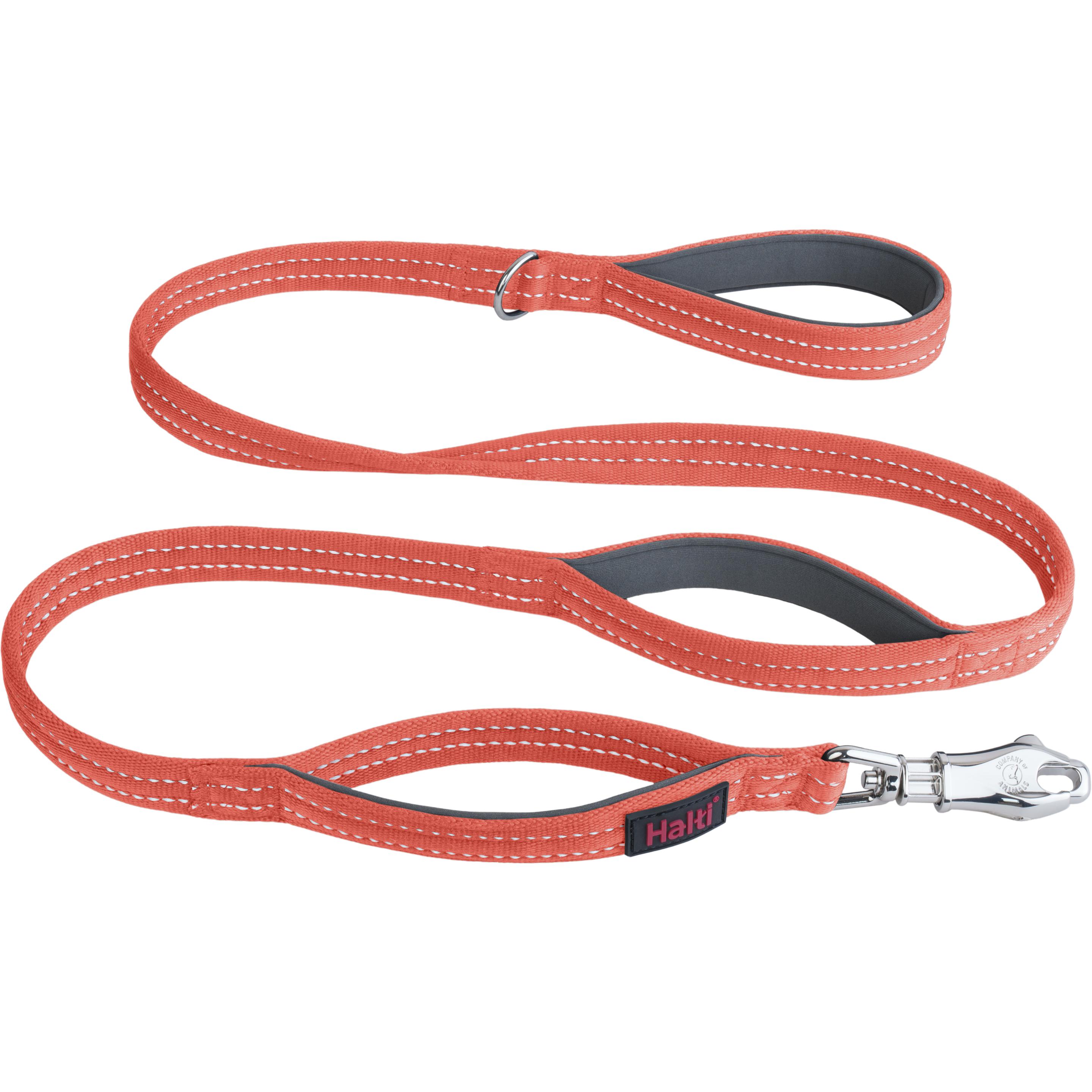 Halti BRIG Safety Lead Neon Coral Large (Cane), Collare + Guinzaglio