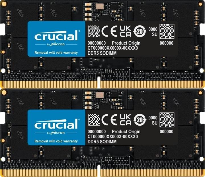 Produktbild Crucial Laptop Memory (2 x 16GB, 5600 MHz, DDR5-RAM, SO-DIMM)
