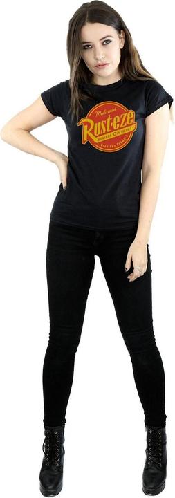 Actual product image Cars Womens/Ladies Rust-Eze Logo Cotton T-Shirt (L)