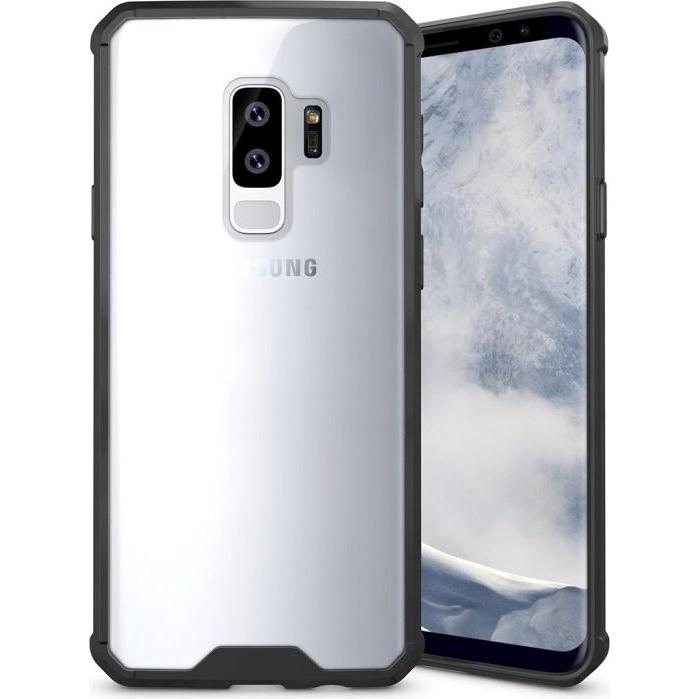 Protectorking SchutzhÃ¼lle Case Cover Bumper Tasche (Samsung Galaxy S9+), Smartphone Hülle, Schwarz