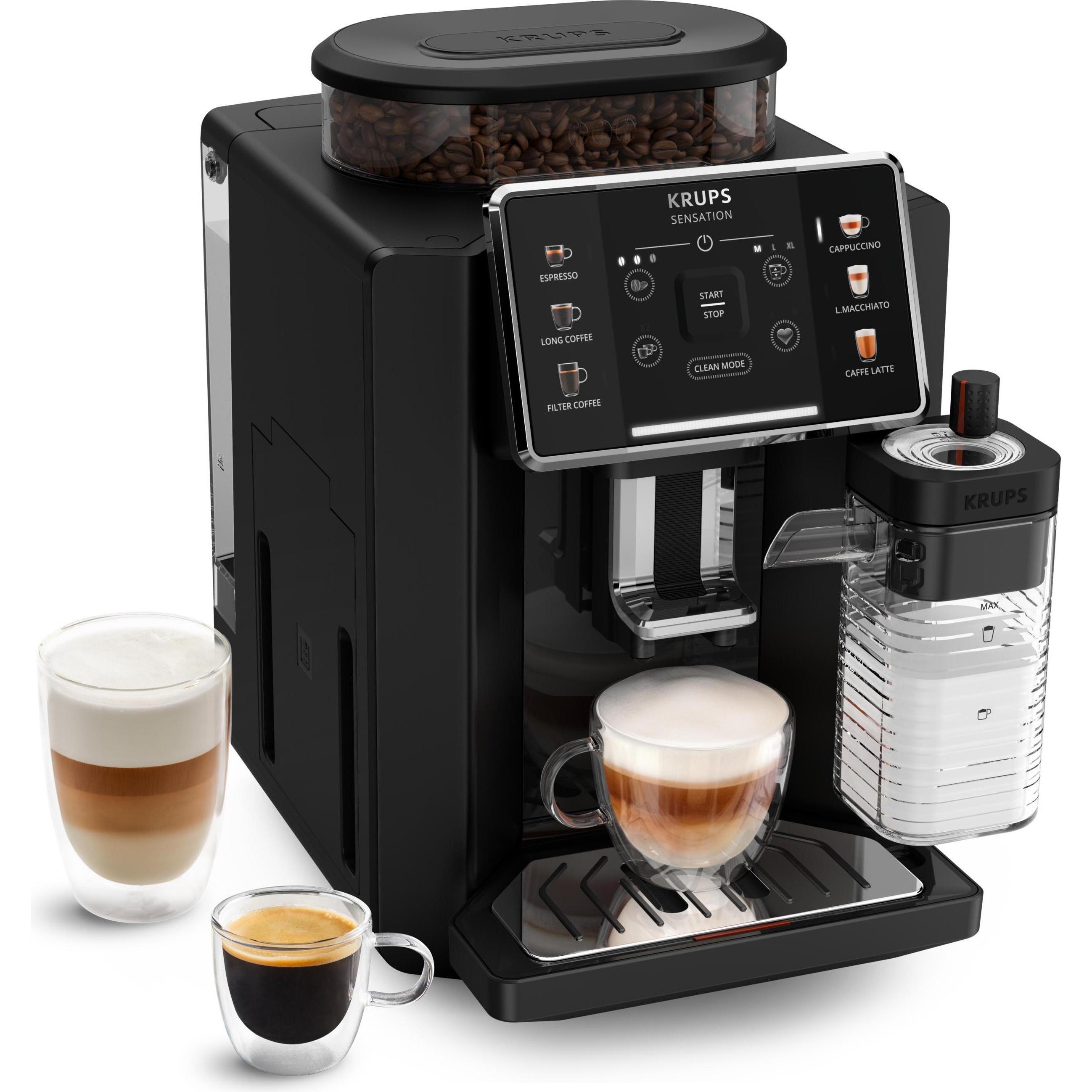 Krups EA9128D Sensation & Milk Kaffee-Vollautomat (EA9128D)