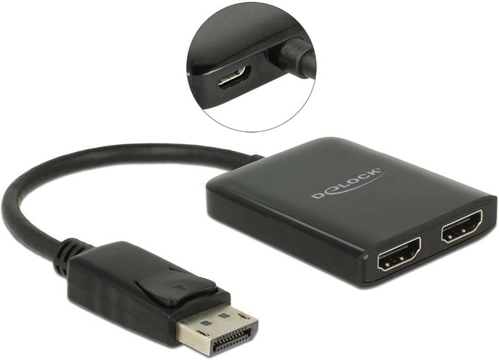 Produktbild Delock DisplayPort zu HDMI (USB 3.0, 6.10 cm)