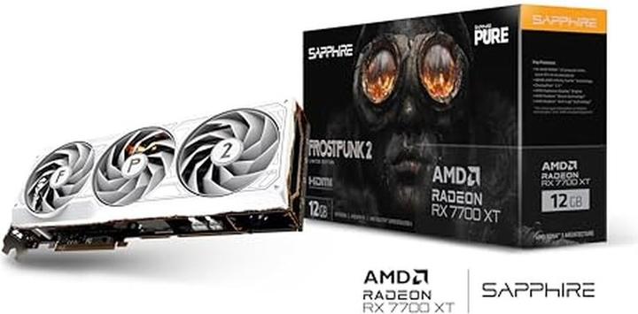 Produktbild Sapphire Radeon RX7700XT PURE Frost Punk 2 Special Edition (12 GB)