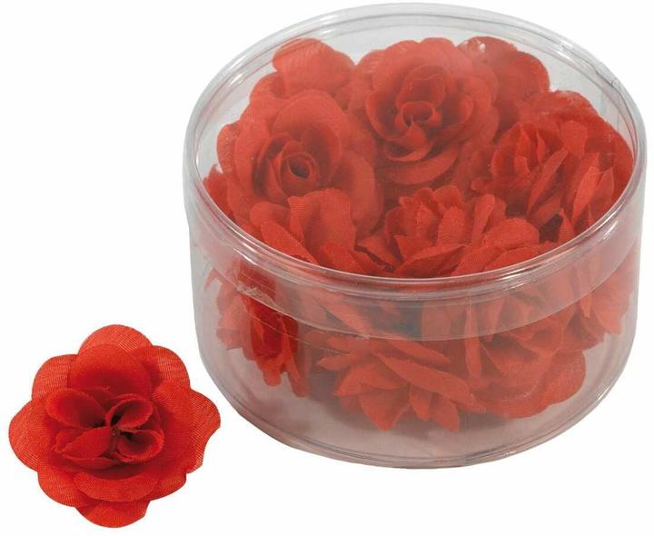 Dekomat Têtes de pétales de rose (6 cm)