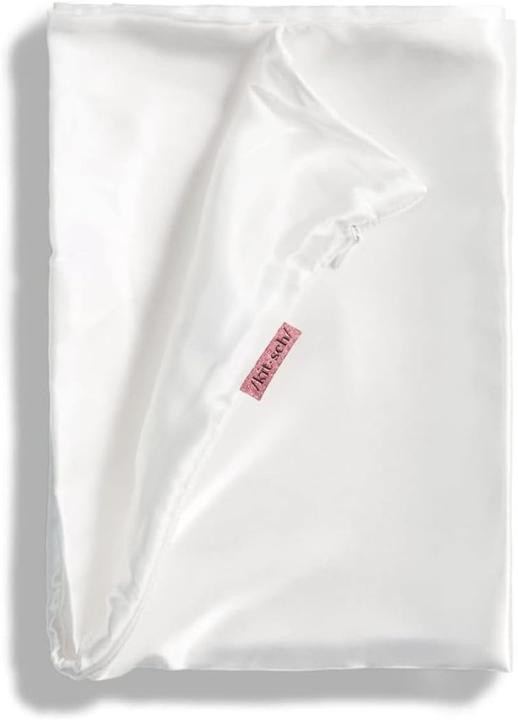 Actual product image Kitsch Satin cushion cover ivory (Pillowcase, 66 x 48 cm)