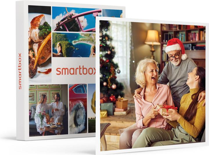 Immagine prodotto Smartbox Buon Natale, mamma e papà! Vacanze ed esperienze fantastiche per i genitori migliori (2 pers.)