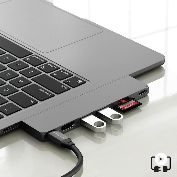 Produktbild Satechi Pro Hub Slim (USB-C, 7 Ports)